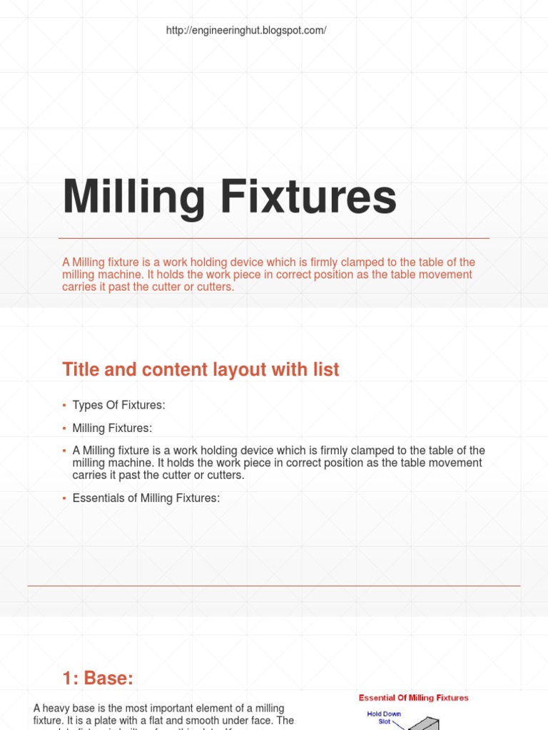 Fixtures Design Pdf Pdf Grinding Abrasive Cutting Crafts