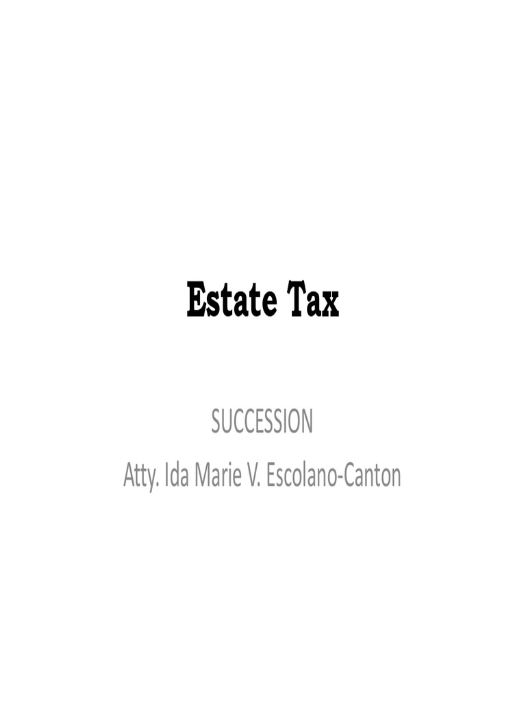 Estate Tax 2017 PDF Estate Tax In The United States Tax Deduction