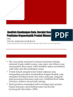 Analisis Minuman Jurnal