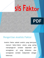 Analisis Faktor - Presentasi Up