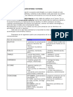 Plan Comunicaci - N Interna y Externa