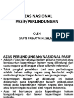 III - PP Azas Nasinal Pasif Perlindungan