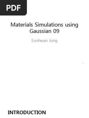 Gaussian 09 free download