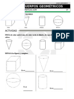 Cuerpos geométricos esfera cubo cono cilindro