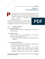 Teknis Pengawasan Pembangunan Rumah Dinas BNI Pekan Baru