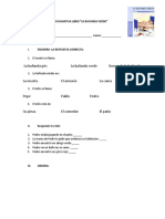 Evaluacion Sumativa Libro La Bufanda Verde