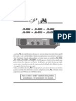 Amplificador μPA - Manual de instruções