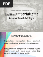 Implikasi Imperialisme Ke Atas Tanah Melayu