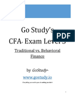 GoStudy - Traditional vs Behavioral Finance (R5)