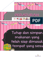 Peraturan Di Dapur