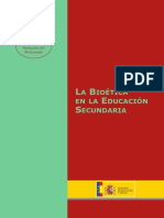 Articulo Bioetica y Educación Secundaria