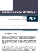 01 Normativa Disegno Dell - Architettura Ii1 PDF