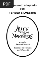 Alice No País Das Maravilhas--guião