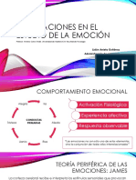 Orientaciones en El Estudio de La Emoción