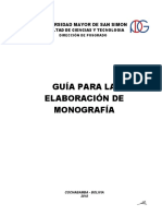 GUÍA MONOGRAFÍA-FCyT