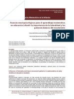 Dialnet AvancesNeuropsicologicosParaElAprendizajeMatematic 5400780