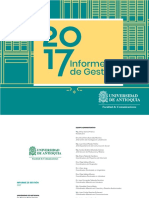 Informe de Gestion Facultad Comunicaciones Udea 2018