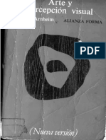 ARNHEIM, Rudolf, Arte y Percepción Visual - Alianza Forma (1997) PDF