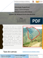 Tipos de Cuencas Hidrologicas Unidad 1