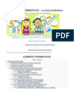 Campos Formativos