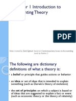 Chapter 1 Introduction To Accounting Theory