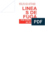 Guattari Felix - Lineas de Fuga