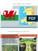 Monuments and Food of Wales