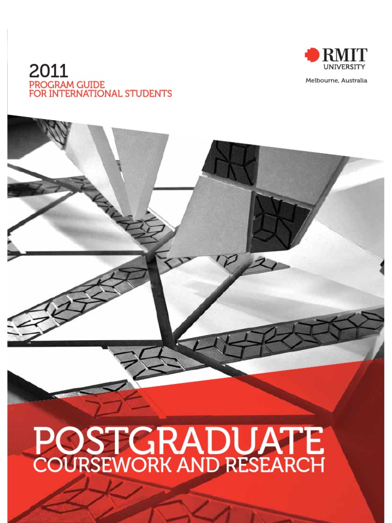 RMIT Postgraduate Program Guide 2011 | PDF | Doctor Of Philosophy ...