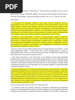 Fichamento – BEN-DAVID, J.; COLLINS, R. – Social Factors in the Origins of a New Science