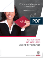 Guide technique ISO 9001/14001 version 2015 SGC