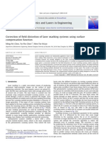 2009_SCI_Correction of Field Distortion of Laser Marking Systems Using Surface Compensation Function