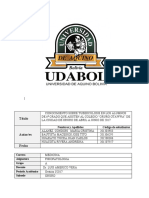 Conocimiento sobre tuberculosis en estudiantes de sexto grado