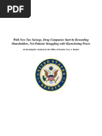 Pharma Tax Report - April 2018