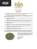 Governor Wolf Proclamation -- Equal Pay Day 2018