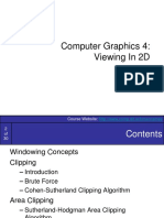 Computer Graphics 4: Viewing in 2D: Course Website