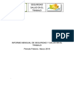 Informe Marzo Seguridad Salud en El Trabajo Zume