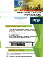 Teknis Pelaksanaan Kegiatan Padat Karya Tunai 2018 Prov. Kaltim