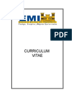 Caratulas Curriculum Vitae
