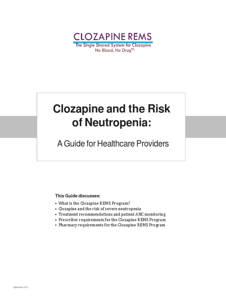 clozapine rems new program