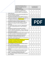 Autoevaluacion de Sistemas de Informacion gerencial 