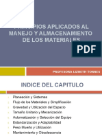 Principios Aplicados Al Manejo Y ALMACENAMIENTO de Los Materiales Capitulo 3