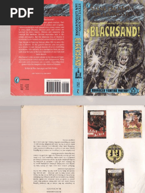 洋書 Blacksand! Advanced Fighting Fantasy Advanced Fighting Fantasy Gamebook Blacksand! Steve Jackson RPG