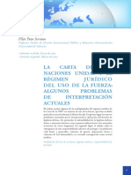 La Carta de Las Naciones Unidad y Regimen Juridico Del Uso de La Fuerza