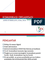 Slide Kom209 Teori Komunikasi Organisasi
