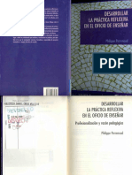 3 Desarrollar la práctica reflexiva en el oficio de enseñar - Philippe Perrenoud.pdf