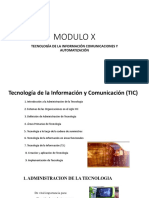 Modulo X