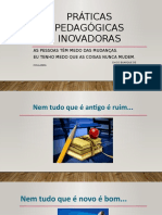 Práticas Pedagógicas Inovadoras