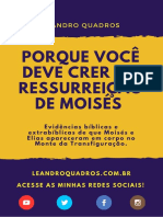 Porque Você Deve Crer Na Ressurreição de Moisés.