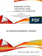 Communication, Navigation, and Surveillance of Aviation