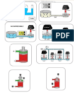 Material Formulas Ecuaciones Hidraulica Sistemas Hidraulicos Piston Fuerza Caudal Volumetrica Potencia Flujo Bomba PDF